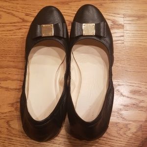 Cole Haan Tali Bow Ballet Flat Black